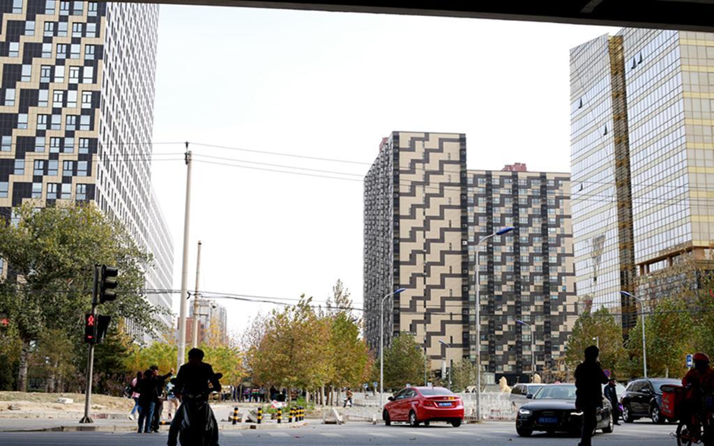 China Sunshine Apartment Dacheng Peking Kültér fotó